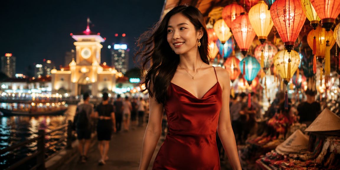 Người chơi tham gia Jackpot trực tuyến tại chợ đêm Hồ Chí Minh với điện thoại thông minh